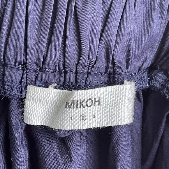 MIKOH Atoll Dress in Aquarium Navy Blue Size 2 Medium/Large Like new - Picture 3 of 3